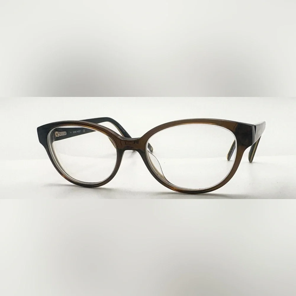 Nine West NW5101 Brown Oval Sunglasses Frames Only